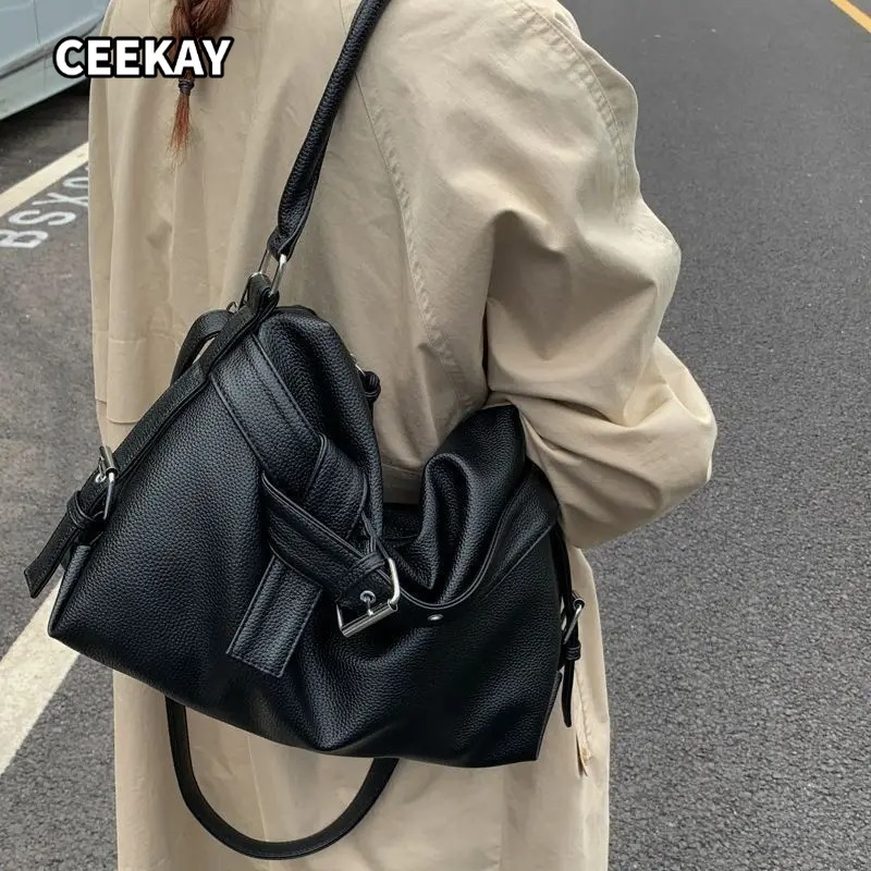 Women'S Young Bags - Y2k Grote Capaciteit Casual Commuter Zwarte