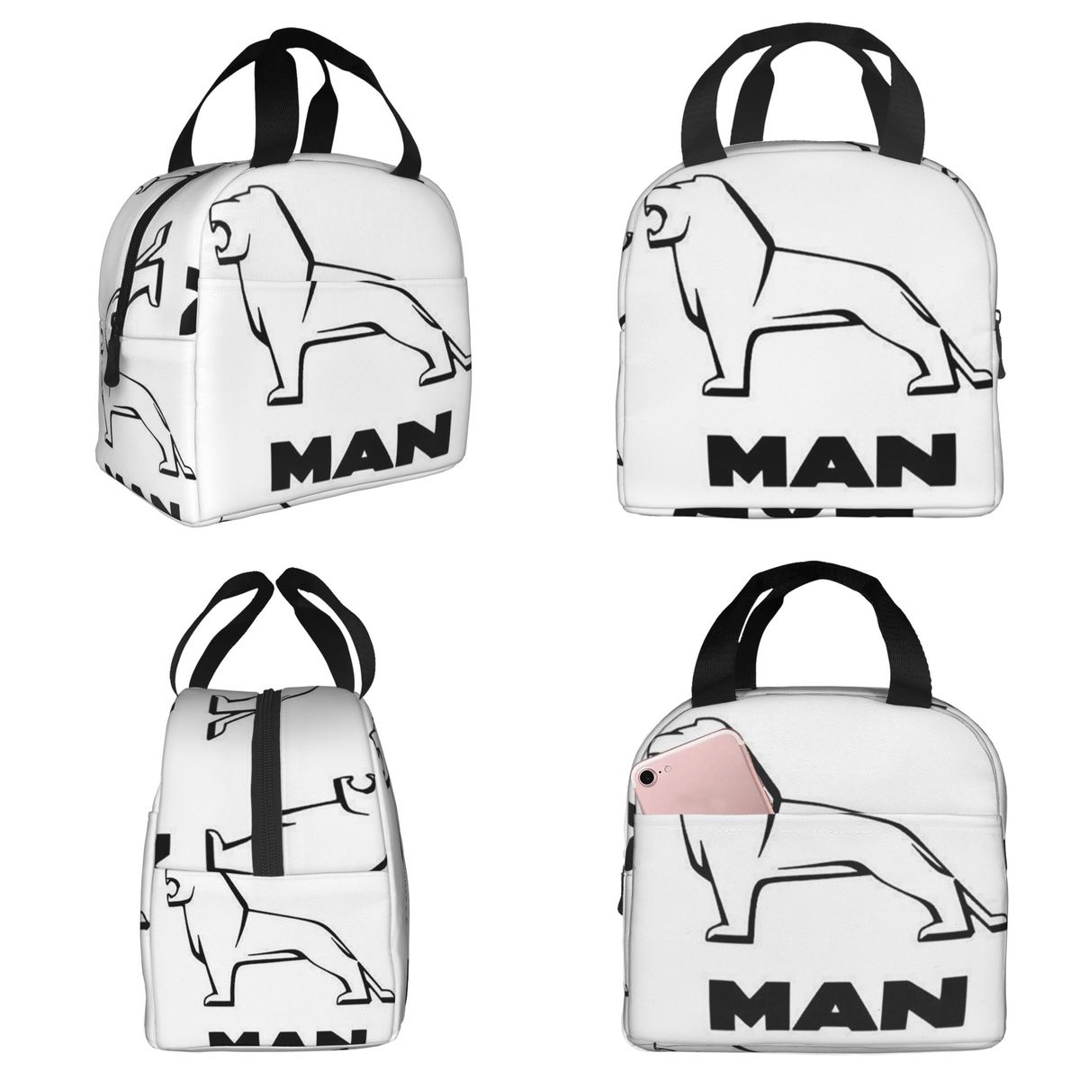 Women Bags For Office Use - Man Truck Bus Dual-use Logo Geïsoleerde