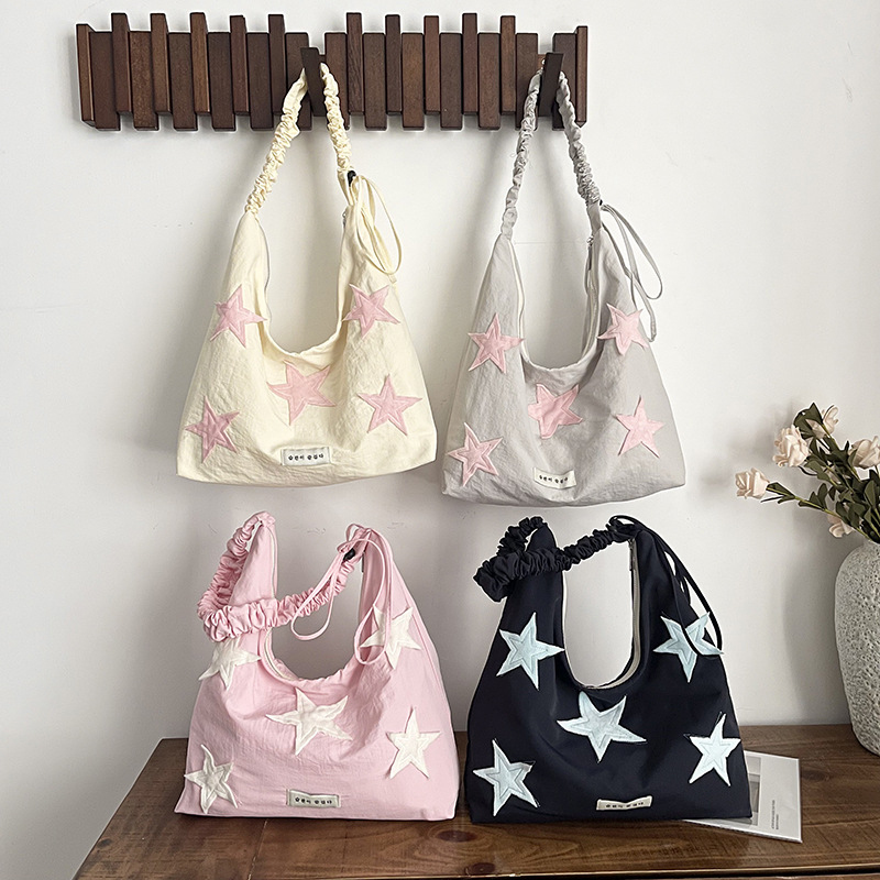 Women Bags For Office Use - 2026 Nieuwe Koreaanse Ster Geborduurde Canvas