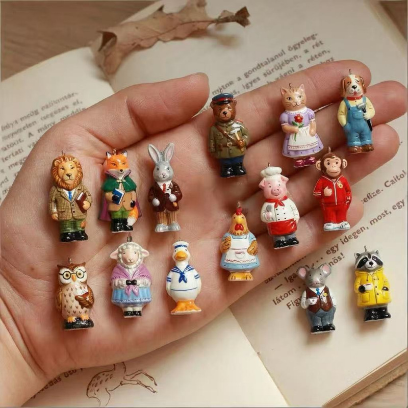 Women'S Young Bags - Creatieve cartoon antropomorfe dieren hanger bedels