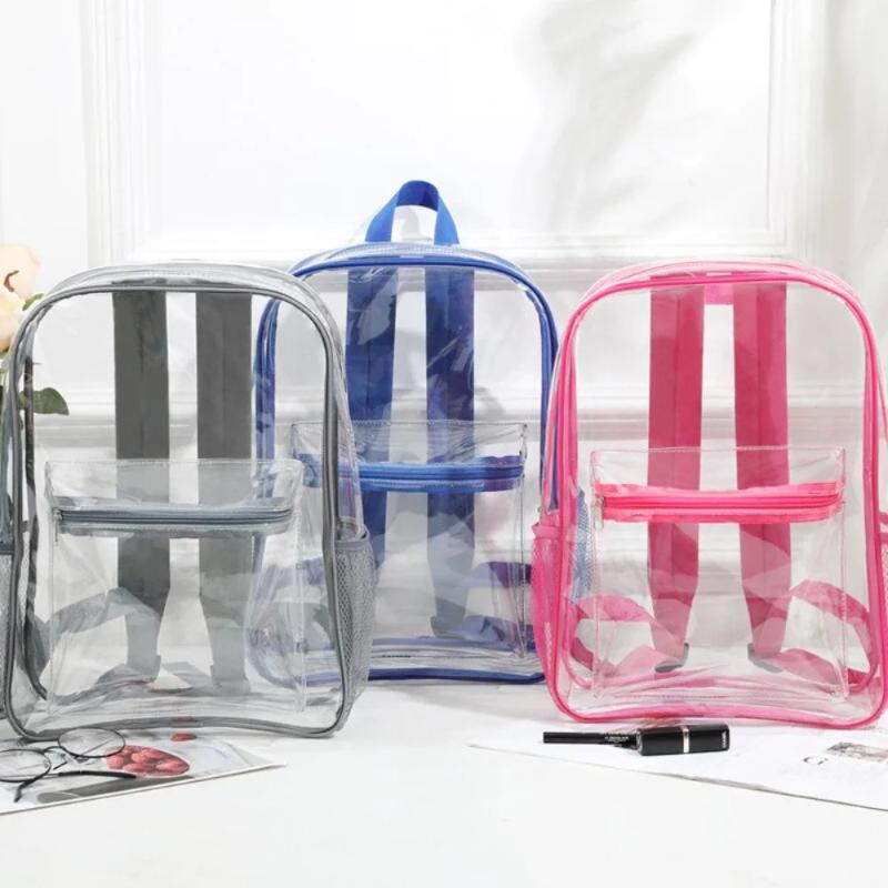 Women Bags Waterproof - Transparante PVC-rugzak Buitensport Fitness-knapzak Waterdichte reistas