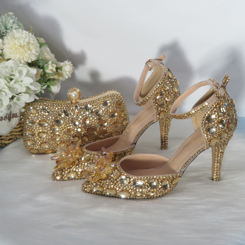 2021 Nieuwe Gouden Kristallen  - Women Bags For Wedding recensie en prijs