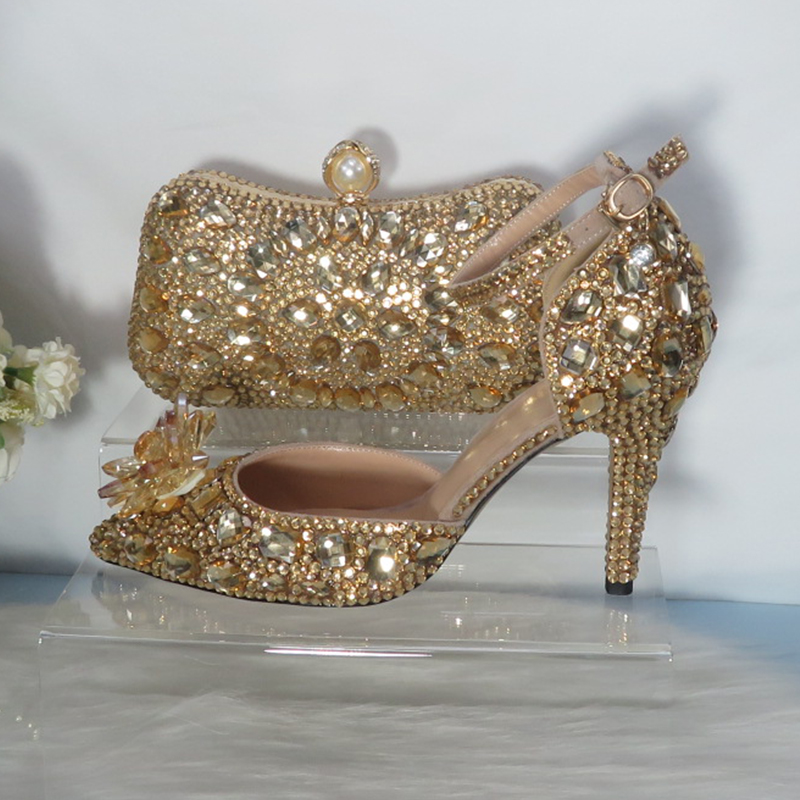 2021 Nieuwe Gouden Kristallen  - Women Bags For Wedding recensie en prijs