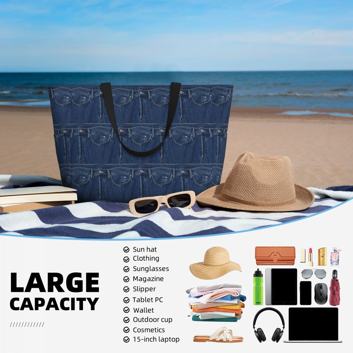 Blauwe denim klassieke jeans t - Women Bags Jeans recensie en prijs