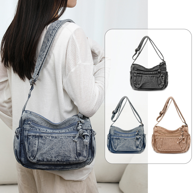 Dames Retro Reis Sling Schoude - Women Bags Jeans recensie en prijs