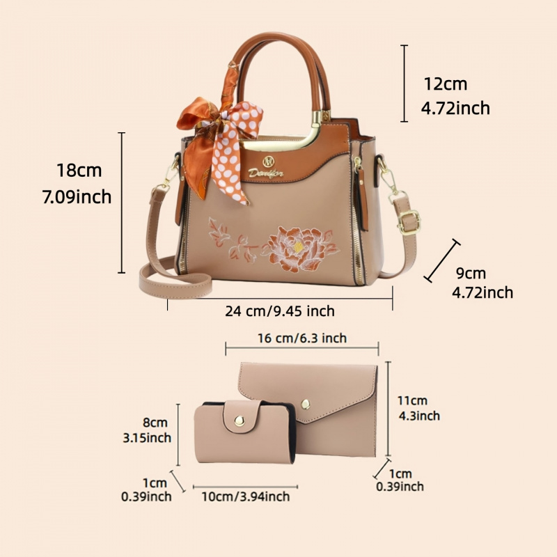Hoogwaardige geborduurde handt - Women Bags For Office Use recensie en prijs