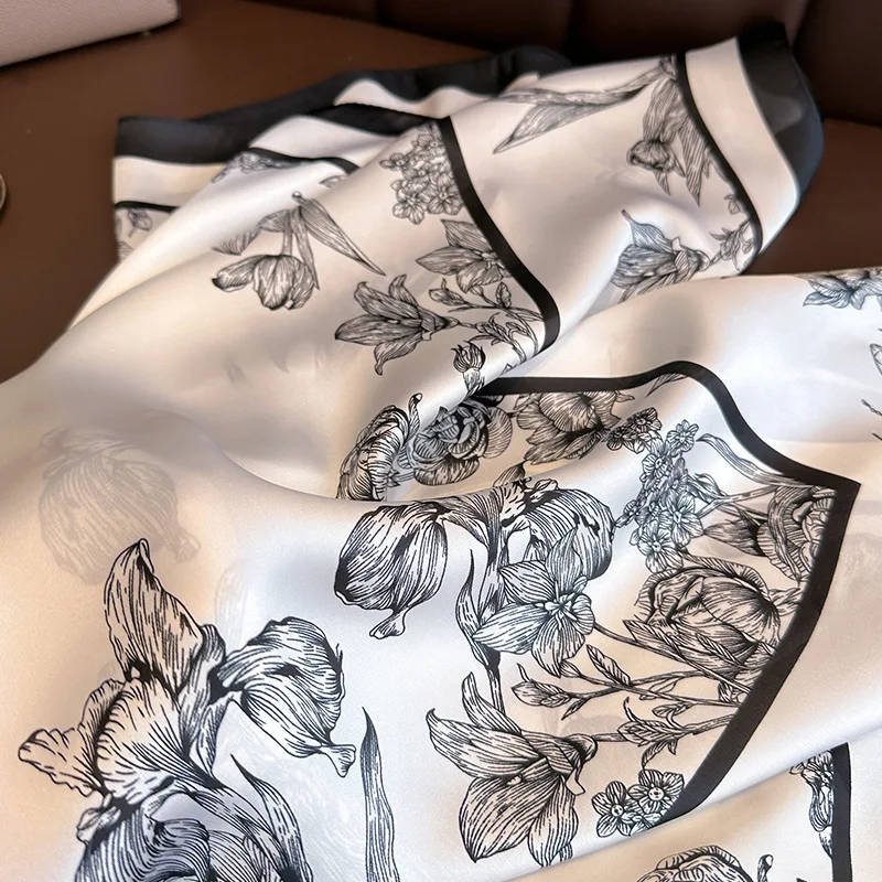 70*70Cm Luxe Bloemenprint Zijd - Women Bags Online recensie en prijs